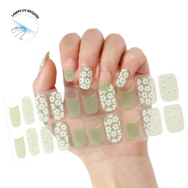 Vert Poétique - Nails Art